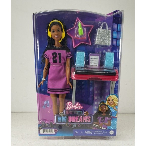 Mattel Other - Barbie Big City Big Dreams "Brooklyn" Roberts Barbie & Music Studio Playset